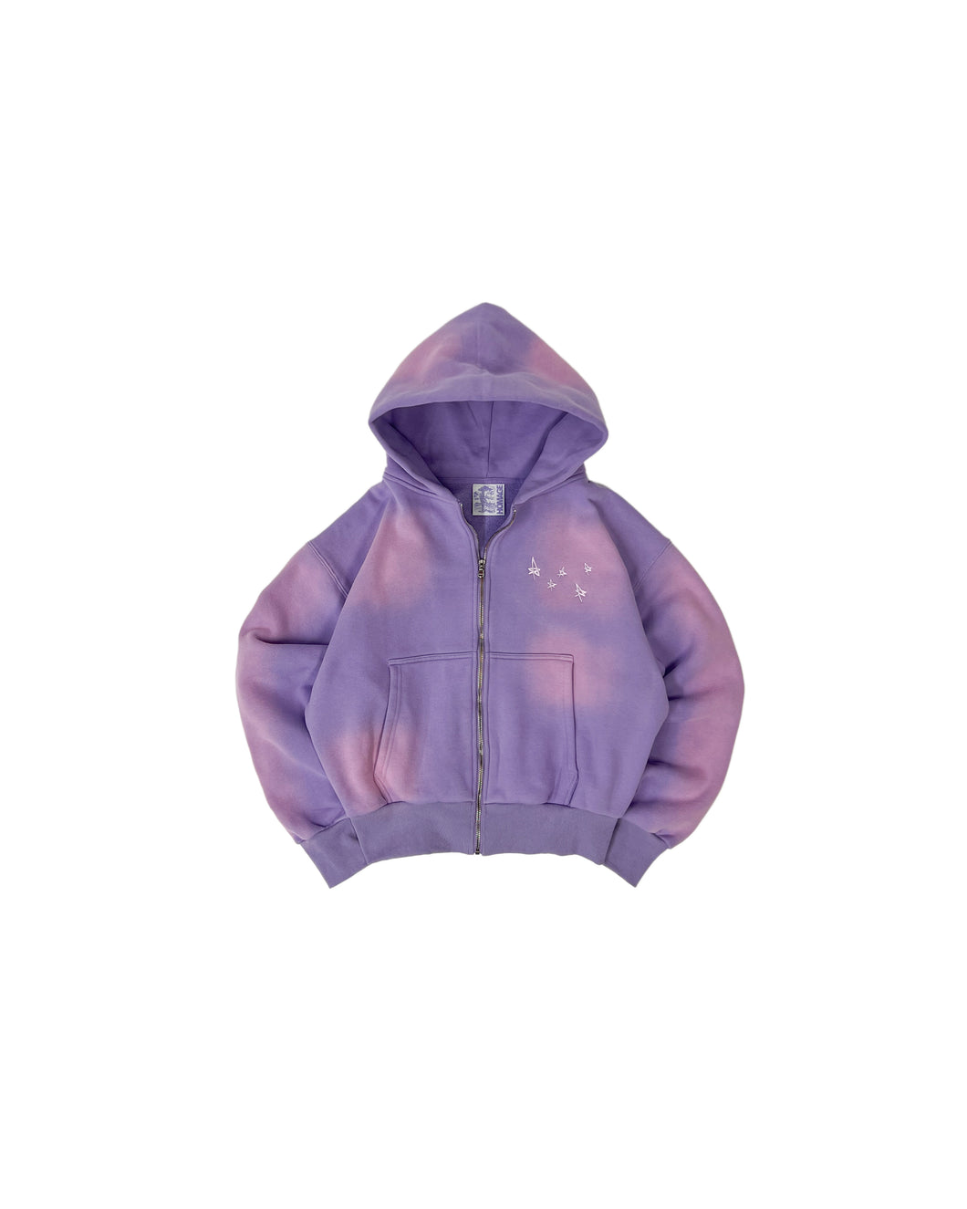 Sunfade Lavender Zip Up